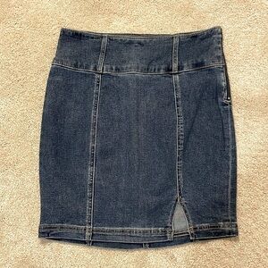 Mini Jean Pencil Skirt size 5/27 W